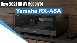 Yamaha RXA8A AV Receiver  Unboxing amp Setup [upl. by Yednarb]