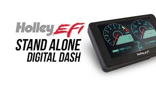 Holley Stand Alone Digital Dash [upl. by Leimaj453]