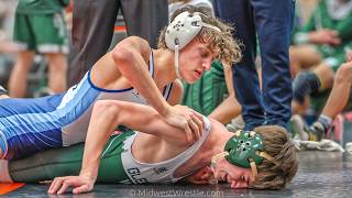 113 – Nick Valerio G of Glenbard West IL vs Evan DeNardis R of Mt Prospect IL [upl. by Mehelhteb]