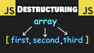 JavaScript DESTRUCTURING in 8 minutes 💥 [upl. by Isma8]