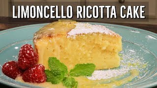 Limoncello Cake Easy Ricotta and Limoncello Cake Recipe [upl. by Irrok]