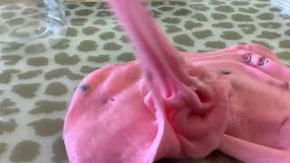 Watermelon boba ice slime asmr🍉🧋🍧 [upl. by Eda]