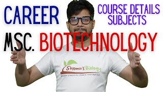 Career in Msc biotechnology  Msc biotechnology course details  Msc biotechnology jobs [upl. by Abran]