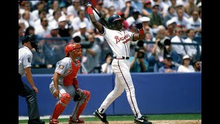 Fred McGriff hits his first homer of the 1999 season [upl. by Ennyl]