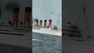 RMS Mauretania edit 2 mauretania ship oceanliner edit fyp shorts [upl. by Mela]