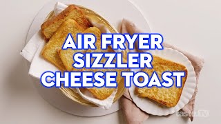 We made Sizzlerstyle cheese toast in the air fryer  tastecomau [upl. by Ytineres243]