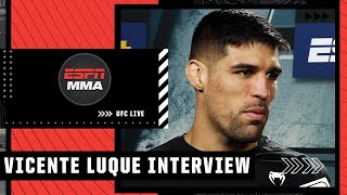 Vicente Luque thinks he could finish Belal Muhammad in 3rd or 4th round  UFC Live [upl. by Favianus]