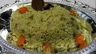 Vegetable Pulao Recipe in Kannada  ವೆಜಿಟೆಬಲ್ ಪುಲಾವ್  palav in Kannada  Rekha Aduge [upl. by Sharl]