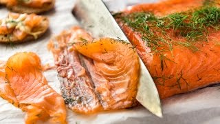 Cured Salmon Gravlax [upl. by Trina]