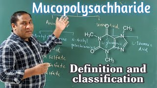 Mucopolysaccharides definition classification example amp functions biochemistry [upl. by Lubet]