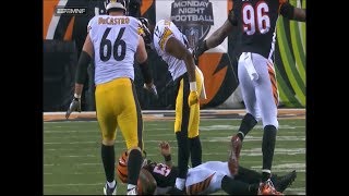 JuJu SmithSchuster slams Vontaze Burfict [upl. by Eneres]