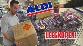 ALDI Vuurwerk LEEGKOPEN  en AFSTEKEN [upl. by Svetlana]