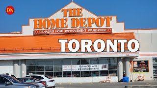 TORONTO  HOME DEPOT FULL TOUR  SEPT 2024 [upl. by Arsi]