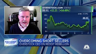 Overstockcom CEO on how the company overcame short sellers [upl. by Muffin]