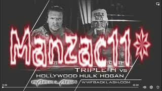 Triple H c vs Hollywood Hulk Hogan for the WWF Undisputed Title [upl. by Freiman168]