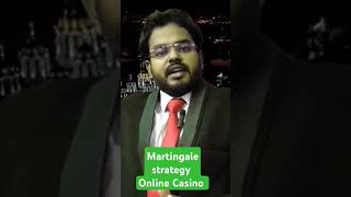 Martingale strategy in online casino gambling MoneyisNothing gamblingaddiction education [upl. by Ahsinauj]