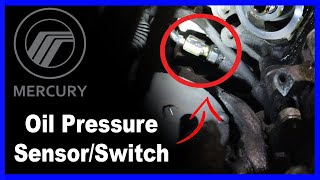 Ford FusionMercury Milan Oil Pressure Sensor Replacement Tutorial [upl. by Aynosal]