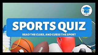 Easy Sports Quiz  What Am I [upl. by Arika889]