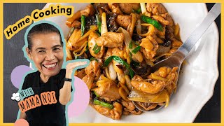 NEW SERIES Thai Home Cooking with Mama Noi  Thai Chicken and Ginger Stir Fry Pad King Gai  Ep 1 [upl. by Aborn86]