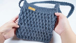 🌈Como Tejer Bolso Cartera PARA EL DIARIO 4 Crochet Ganchillo😍 Punto Gota [upl. by Murdock]