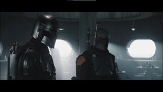 Mando and Boba Recruit BoKatan and Koska Reeves  The Mandalorian S2E16 [upl. by Drusie]