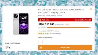 Itel smart phones and their prices on Jumia [upl. by Muir]