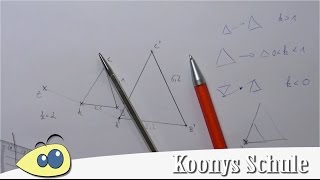 zentrische Streckung  Beispiel Erklärung Geometrie Mathe [upl. by Mariele]