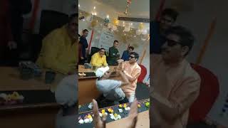 Celebrate Diwali celebration airport Hmshost company Staffs delhi igiairport shortvideo [upl. by Llevram35]