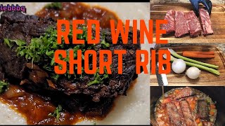 RED WINE SHORT RIBS SHORT [upl. by Akired]