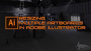 Resize Multiple Artboards in Adobe Illustrator [upl. by Marigold730]