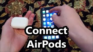 How to Connect AirPods Pro to iPhone [upl. by Isola228]