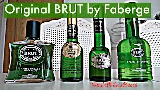 Original BRUT Aftershave by Faberge [upl. by Nitsirc]