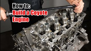 How to Build a Ford Coyote 50L Engine [upl. by Erlewine]