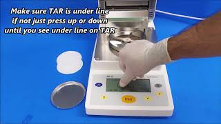 Sartorius MA35 Moisture Analyzer Test [upl. by Engelbert]