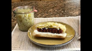 Homemade Sauerkraut [upl. by Hakym]