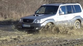 Hyundai Terracan 29 CRDi Offroad Test [upl. by Ynttirb]