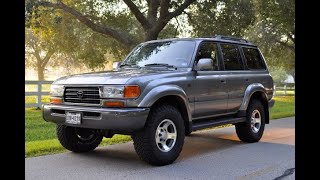 1997 Toyota Land Cruiser 40th Anniversary Limited Edition [upl. by Kimmel]