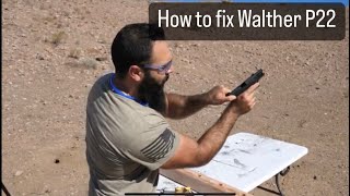 How to fix Walther p22 [upl. by Acnaiv]