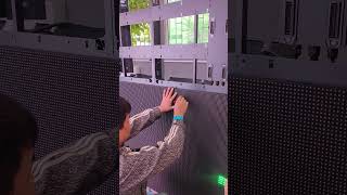 Installing an LED Module is So Easy leddisplay leddisplayscreen ledvideowall ledpanel led [upl. by Laris]