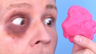 Play Doh Knocks Eye [upl. by Aroled]