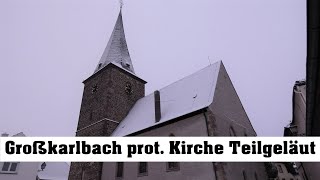 Großkarlbach prot Kirche Teilgeläut [upl. by Nodnalb]