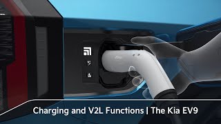 Charging amp V2L Functions  The Kia EV9 [upl. by Aliwt]