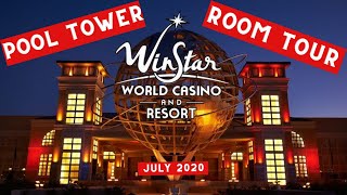 WINSTAR WORLD CASINO  POOL TOWER ROOM TOUR [upl. by Arramat782]