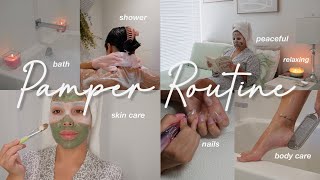 RELAXING SELF CARE DAY 2023 🫧 Pamper Routine Sunday Reset Feminine Hygiene aesthetic [upl. by Kenric]