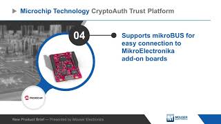 Microchip Technology DM320118 CryptoAuth Trust Platform Kit — New Product Brief  Mouser [upl. by Tichonn192]