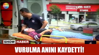 Vurulma anını kaydetti [upl. by Aciamaj]