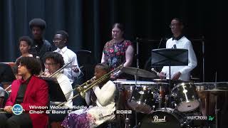 Winton Woods Middle School Choir amp Band Concert  May 9 2023 [upl. by Case]