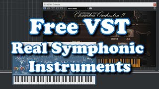 Free Realistic Symphonic Instruments VST plugins 2019 [upl. by Elrem902]