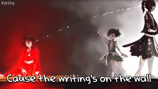 Nightcore  Writings On The Wall Sam Smith  Lyrics [upl. by Llertnauq650]