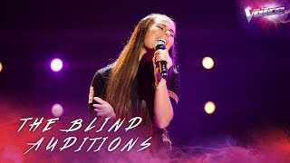 Blind Audition Madi Krstevski sings The One That Got Away  The Voice Australia 2018 [upl. by Larentia750]